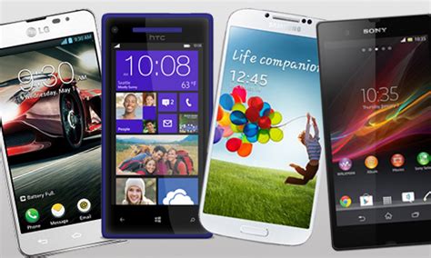 De bedste smartphones lige nu .